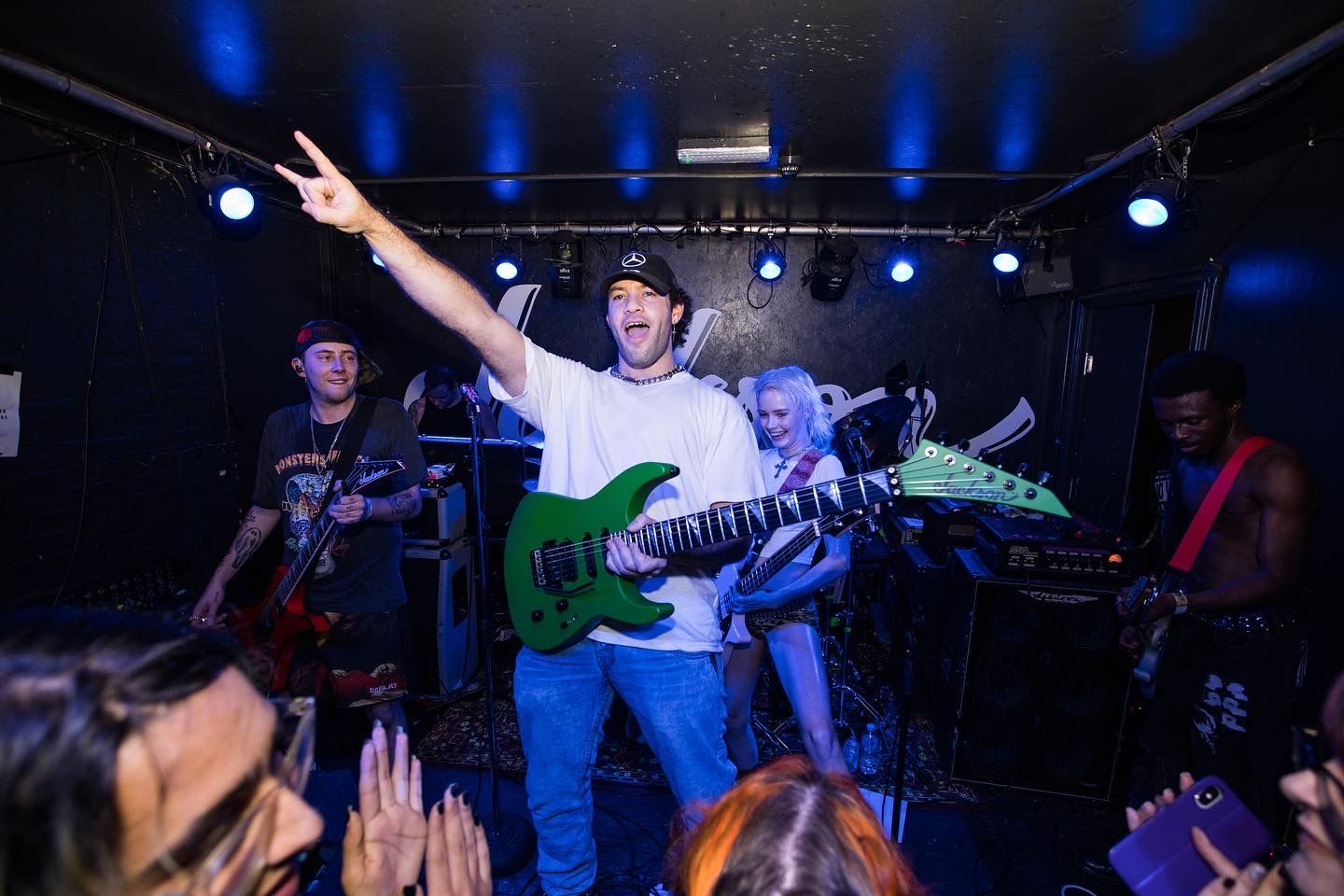 Taeclipse live performance with electric guitar