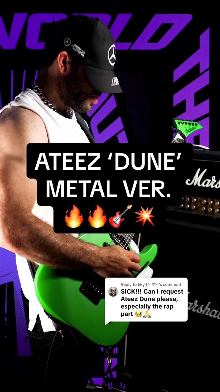 ATEEZ · Dune · metal cover
